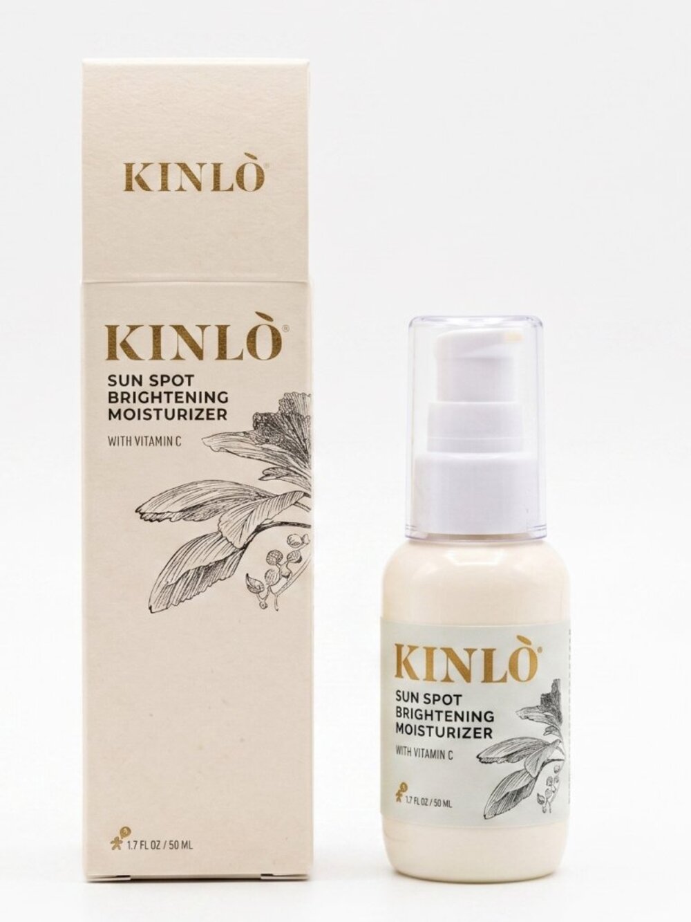 KINLO Sun Spot Brightening Moisturizer - 1.7 fl oz. (50 ml.)